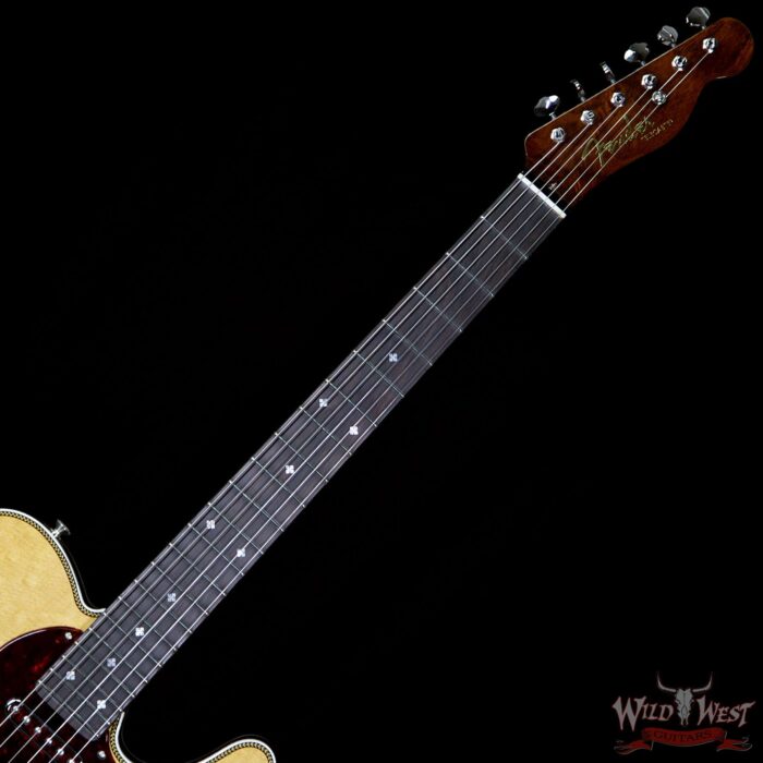 Fender Custom Shop Fred Stuart Founders Series Design Herringbone Telecaster African Blackwood Board - Image 9