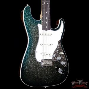 Fender Custom Shop Mark Kendrick Founders Design Stratocaster Golden Teal Sparkle Burst - Image 4