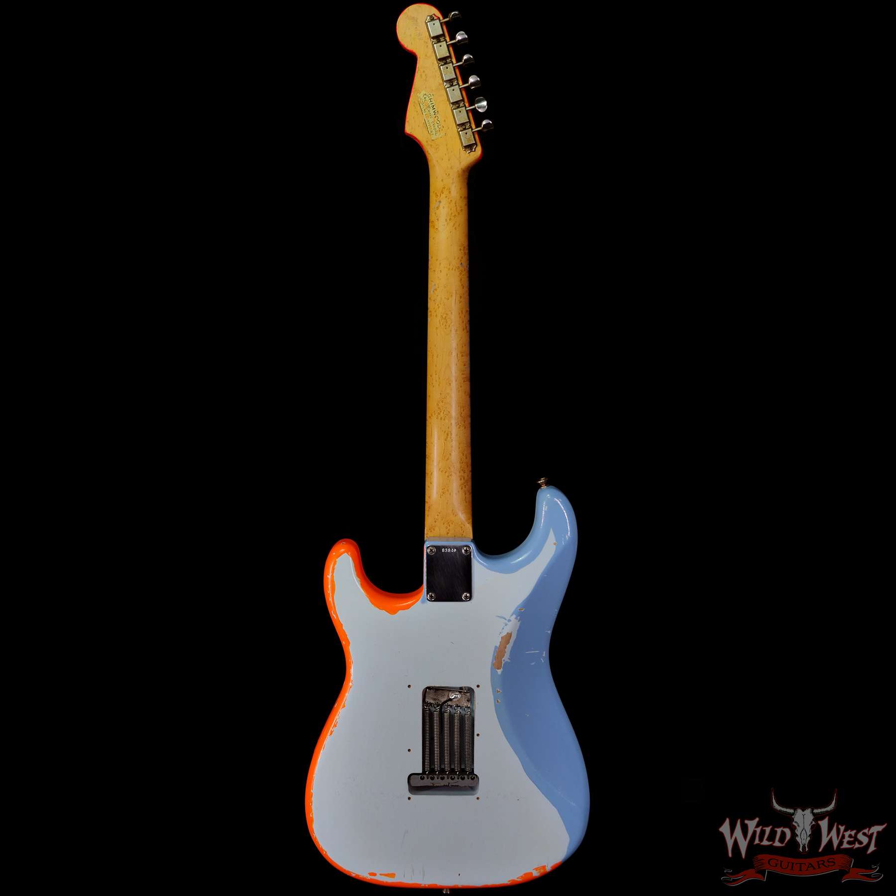 fendercs-ghr188-c5__wwg.jpg Fender Custom Shop Limited Editon George Harrison Rocky Strat Stratocaster Masterbuilt by Paul Waller Painted by Pamelina H. - Image 7