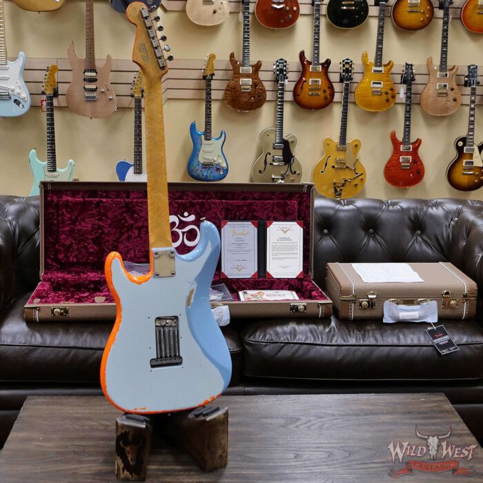Fender Custom Shop Limited Editon George Harrison Rocky Strat Stratocaster Masterbuilt by Paul Waller Painted by Pamelina H. - Image 12