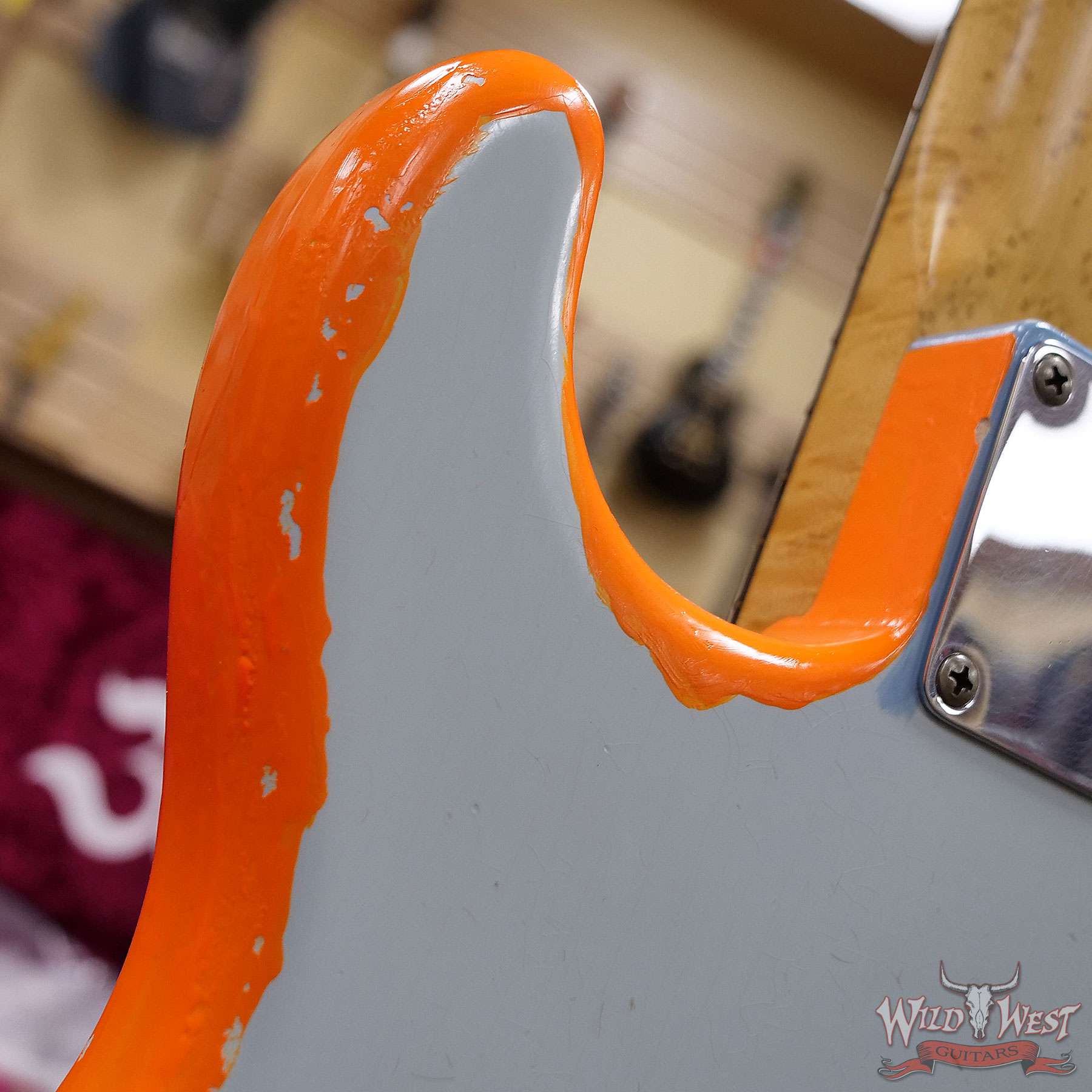 fendercs-ghr188-d6__wwg.jpg Fender Custom Shop Limited Editon George Harrison Rocky Strat Stratocaster Masterbuilt by Paul Waller Painted by Pamelina H. - Image 14