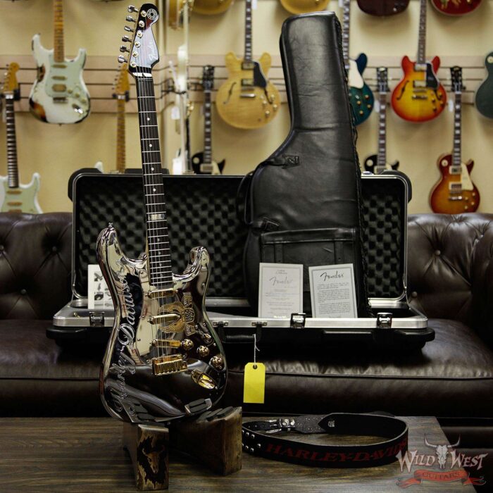 1993 Fender Custom Shop Harley Davidson 90th Anniversary Stratocaster #076 of 109 - Image 14