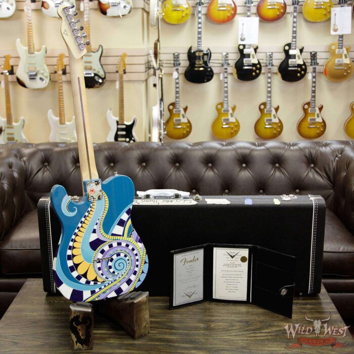 Fender Custom Shop Masterbuilt Greg Fessler Hypnotic Telecaster NOS Artwork By Madison Roy - Image 15