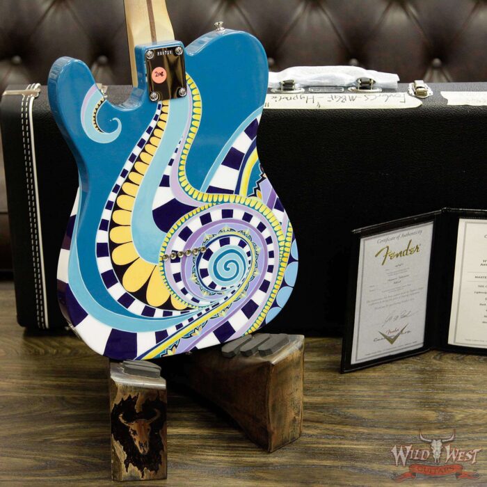 Fender Custom Shop Masterbuilt Greg Fessler Hypnotic Telecaster NOS Artwork By Madison Roy - Image 16