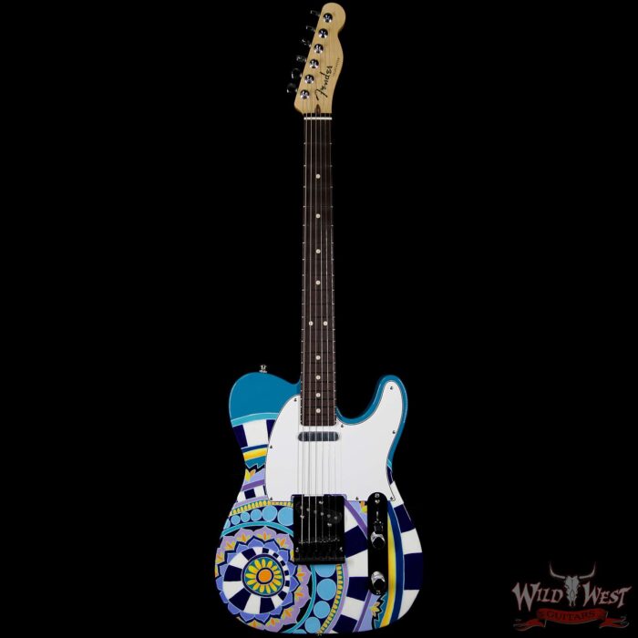 Fender Custom Shop Masterbuilt Greg Fessler Hypnotic Telecaster NOS Artwork By Madison Roy - Image 5