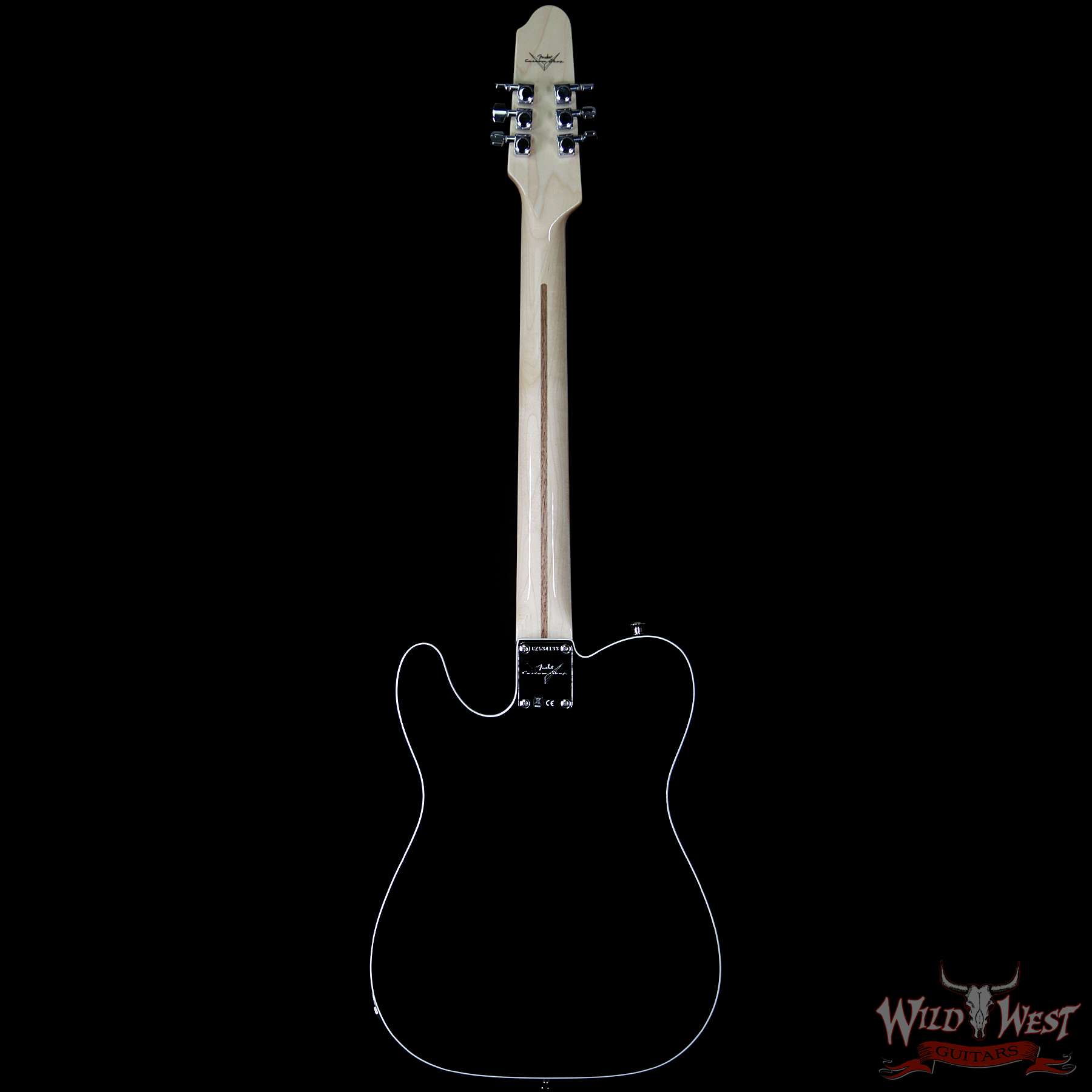 fendercs-j5tele-cz534133-b__wwg.jpg Fender Custom Shop John 5 Signature Telecaster with Bigsby Rosewood Fretboard Black - Image 4