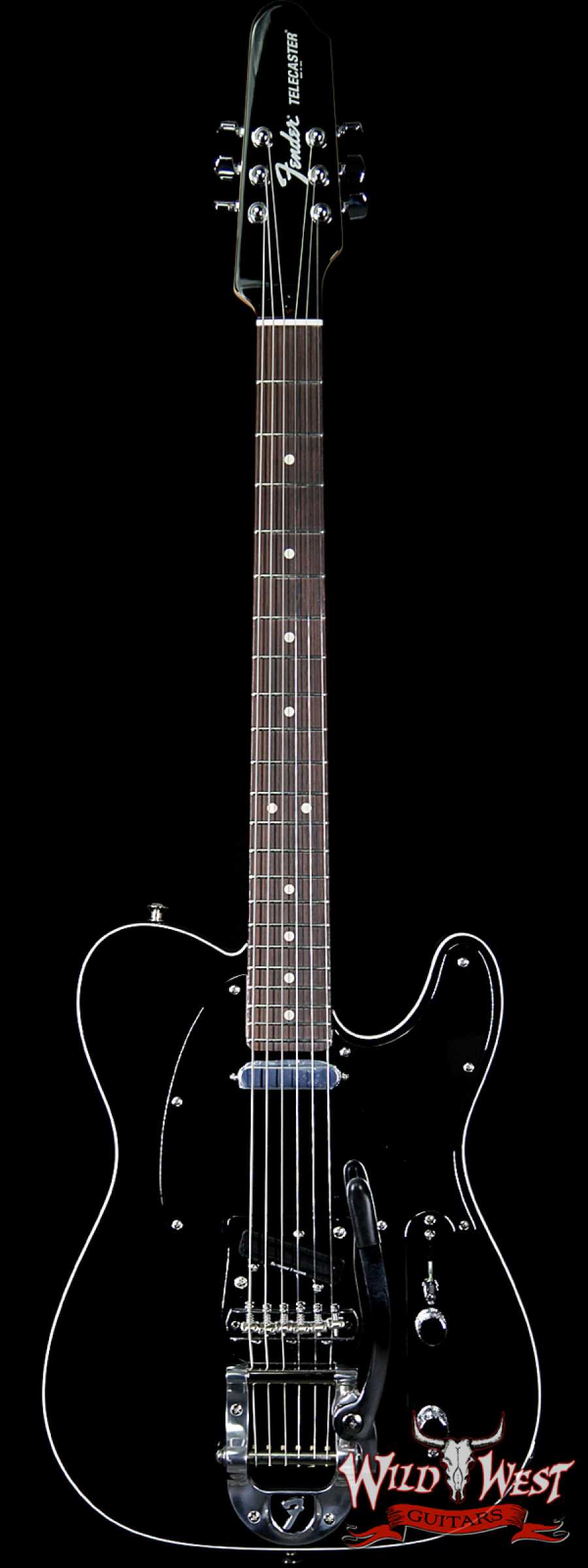 fendercs-j5tele-cz534133-main-__wwg_large.jpg Fender Custom Shop John 5 Signature Telecaster with Bigsby Rosewood Fretboard Black - Image 1