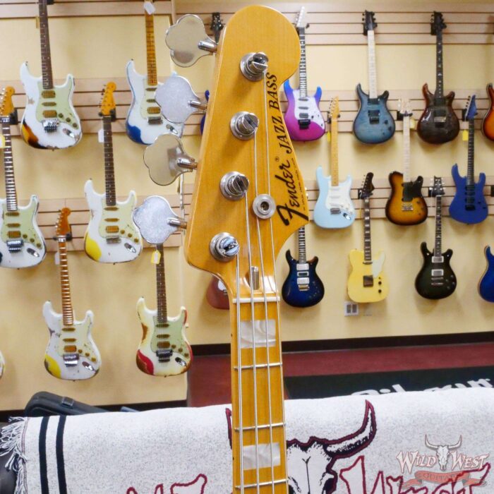 2019 Fender Cusom Shop John Cruz Masterbuilt 1974 Jazz Bass J-Bass Journeyman Relic Natural - Image 7