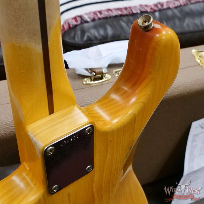 Fender Custom Shop Austin MacNutt Masterbuilt Jerry Garcia Alligator Strat Relic 1-Piece Rift Sawn Maple Neck Aged Natural 7.80 LBS - Image 13