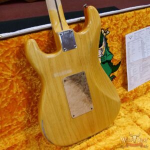 Fender Custom Shop Austin MacNutt Masterbuilt Jerry Garcia Alligator Strat Relic 1-Piece Rift Sawn Maple Neck Aged Natural 7.80 LBS - Image 14