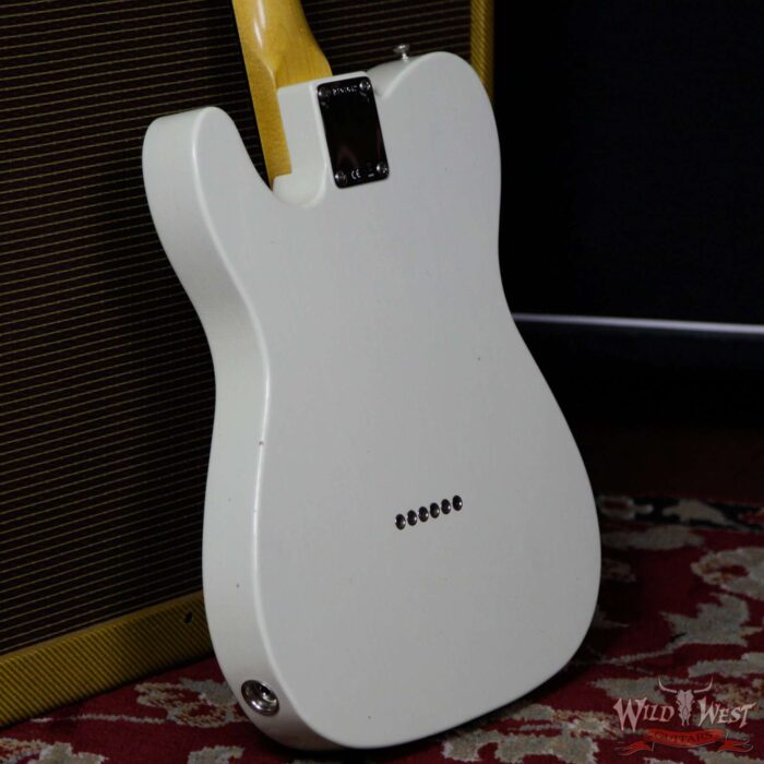 Fender Custom Shop Jimmy Page Signature Telecaster Journeyman Relic AAA Rosewood Slab Board White Blonde R101642 - Image 13