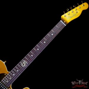 Fender Custom Shop Wild West Guitars Exclusive John 5 “Goldie” Telecaster HH NOS Frost Gold #16 of 20 - Image 4