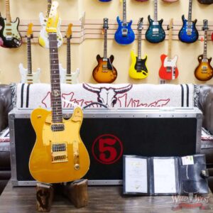 Fender Custom Shop Wild West Guitars Exclusive John 5 “Goldie” Telecaster HH NOS Frost Gold #16 of 20 - Image 6