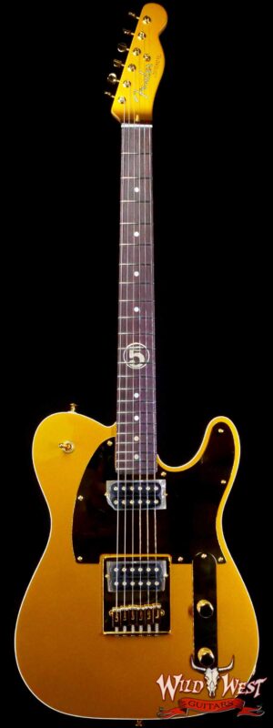 Fender Custom Shop Wild West Guitars Exclusive John 5 “Goldie” Telecaster HH NOS Frost Gold #16 of 20