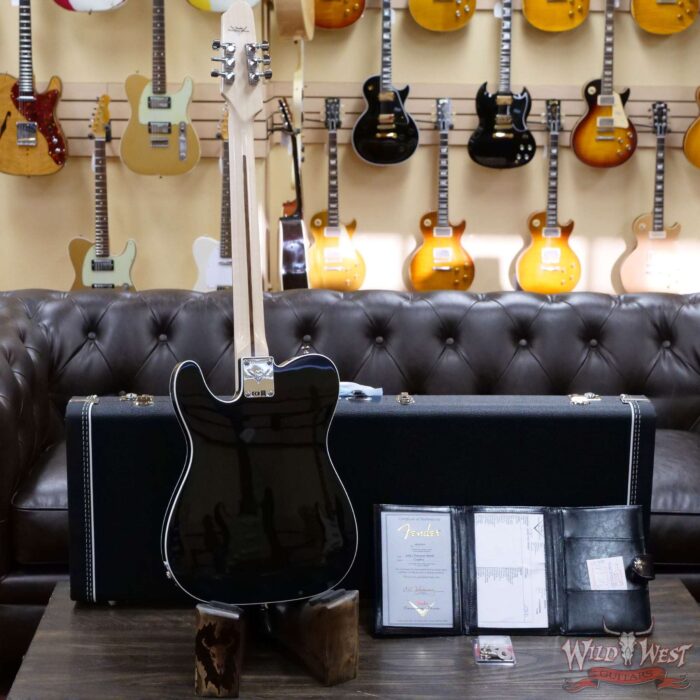 John⑤ Fender Custom Shop John 5 Signature Telecaster with Bigsby Rosewood Fretboard Black - Image 8