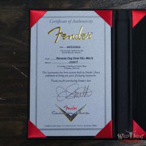 Fender Custom Shop Jason Smith Masterbuilt 1965 Stratocaster Maple Neck Reverse Headstock Relic Shoreline Gold - Image 12