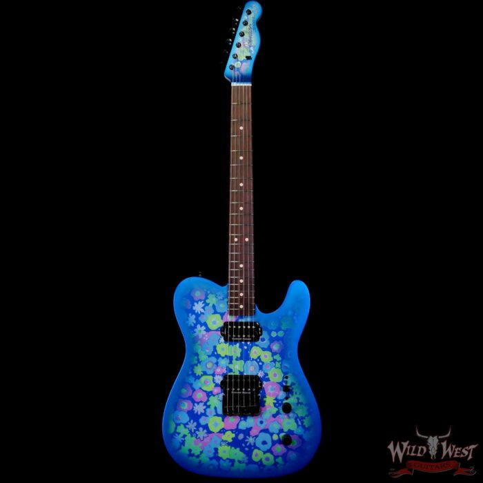 Fender Custom Shop Kyle McMillin Masterbuilt Telecaster HH Brazilian Rosewood Fingerboard NOS Blue Flower 7.45 LBS (US Only / No International Shipping) - Image 3