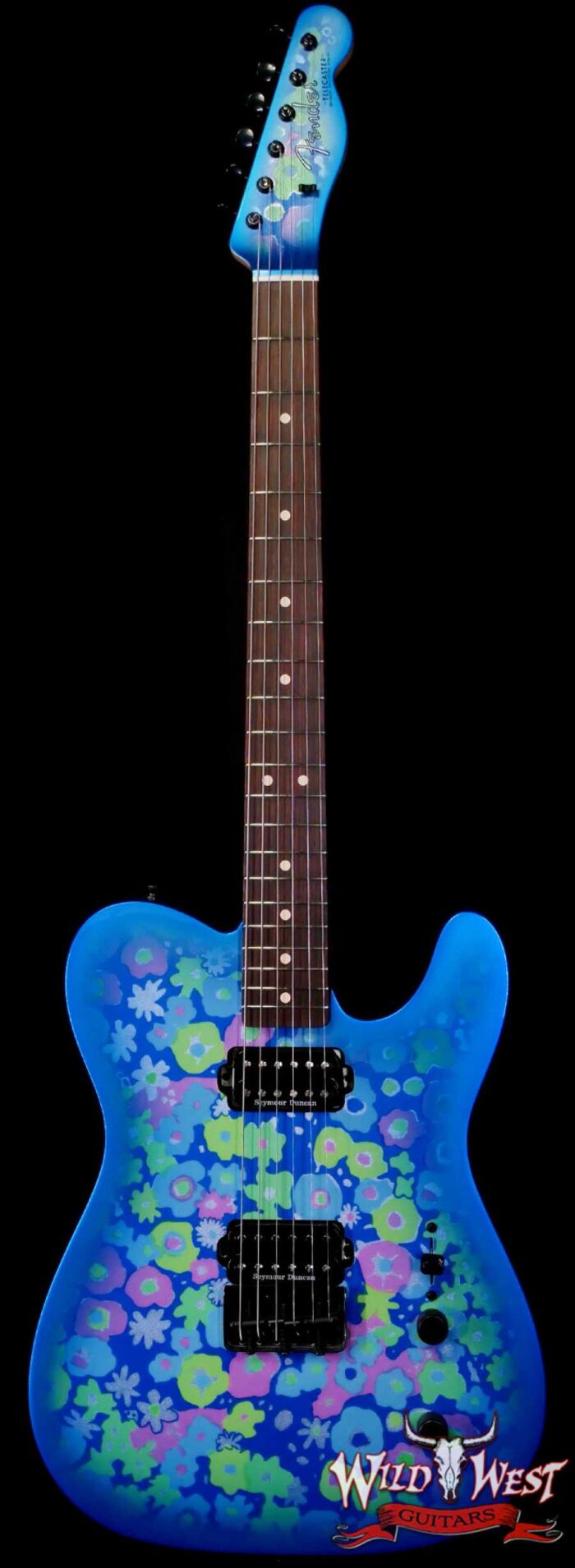 Fender Custom Shop Kyle McMillin Masterbuilt Telecaster HH Brazilian Rosewood Fingerboard NOS Blue Flower 7.45 LBS (US Only / No International Shipping) - Image 1