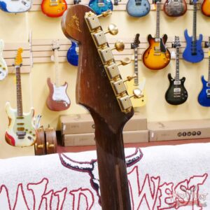 Fender Custom Shop Kyle McMillin Masterbuilt 1957 Stratocaster Brazilian Rosewood Neck Heavy Relic Black (US Only / No International Shipping) - Image 12