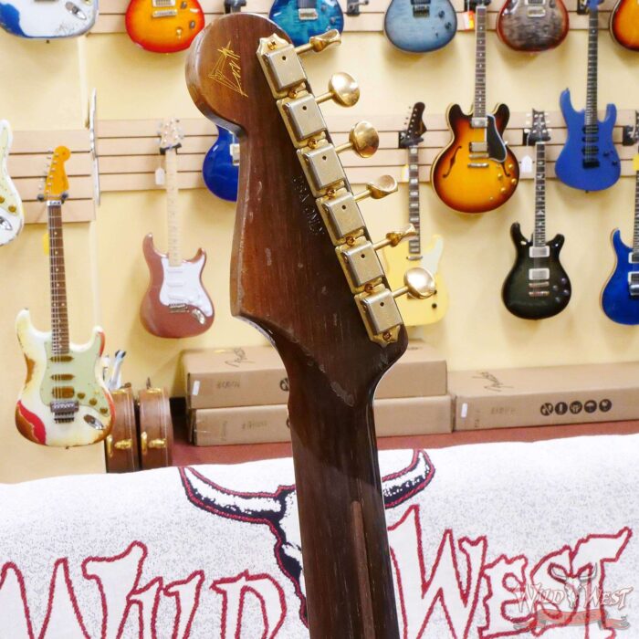 Fender Custom Shop Kyle McMillin Masterbuilt 1957 Stratocaster Brazilian Rosewood Neck Heavy Relic Black (US Only / No International Shipping) - Image 12