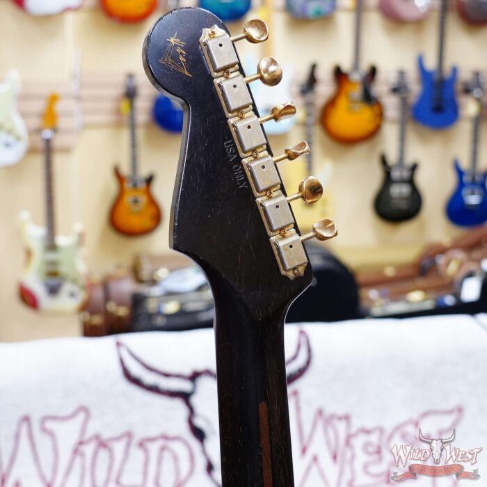 Fender Custom Shop Kyle McMillin Masterbuilt 1957 Stratocaster Brazilian Rosewood Neck Relic Candy Apple Red (US Only / No International Shipping) - Image 11