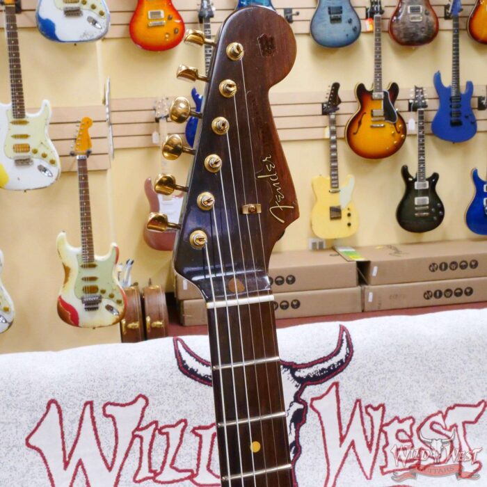 Fender Custom Shop Kyle McMillin Masterbuilt 1957 Stratocaster Brazilian Rosewood Neck Journeyman Relic Candy Apple Red (US Only / No International Shipping) - Image 7