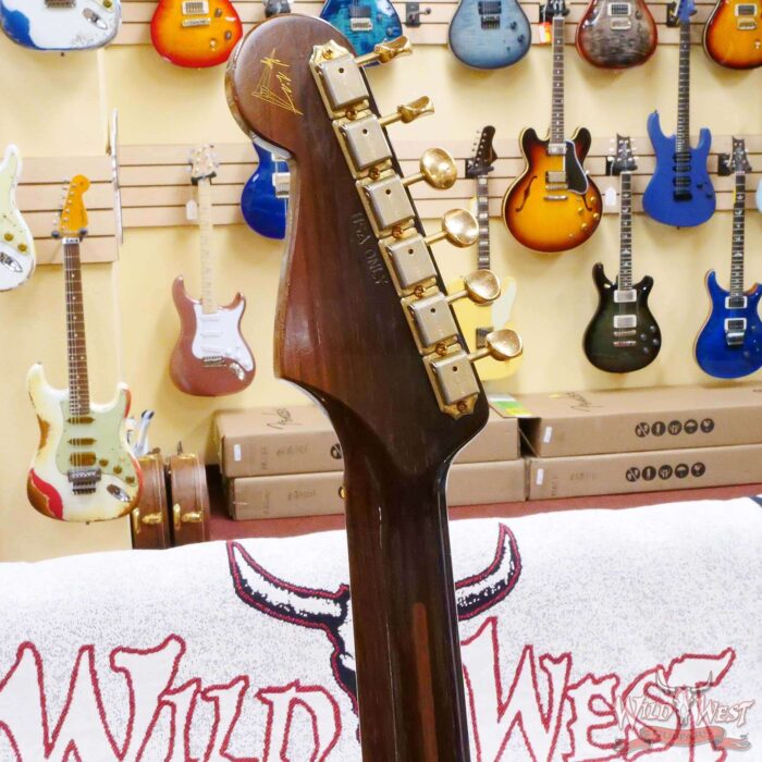 Fender Custom Shop Kyle McMillin Masterbuilt 1957 Stratocaster Brazilian Rosewood Neck Journeyman Relic Candy Apple Red (US Only / No International Shipping) - Image 11