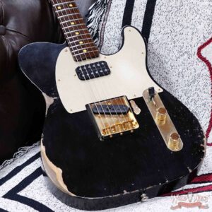Fender Custom Shop Kyle McMillin Masterbuilt 1959 Telecaster HS Brazilian Rosewood Neck Relic Black 7.60 LBS (US Only / No International Shipping) - Image 8