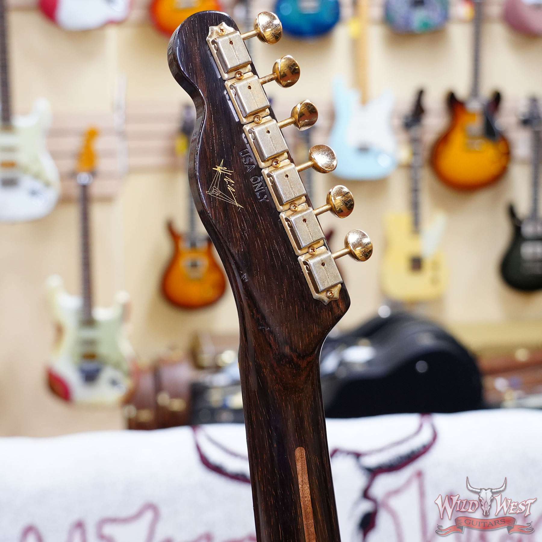 fendercs-km1182-d6__wwg.jpg Fender Custom Shop Kyle McMillin Masterbuilt 1959 Telecaster HS Brazilian Rosewood Neck Relic Black 7.60 LBS (US Only / No International Shipping) - Image 11