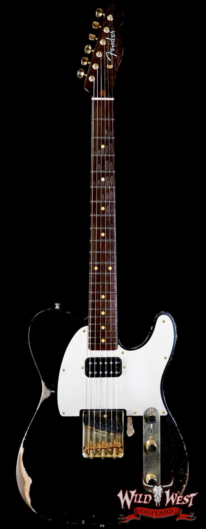 Fender Custom Shop Kyle McMillin Masterbuilt 1959 Telecaster HS Brazilian Rosewood Neck Relic Black 7.60 LBS (US Only / No International Shipping) - Image 1