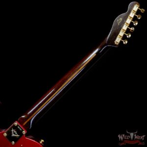 Fender Custom Shop Kyle McMillin Masterbuilt 1959 Telecaster Brazilian Rosewood Neck Relic Candy Apple Red 7.55 LBS (US Only / No International Shipping) - Image 5