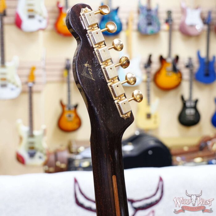 Fender Custom Shop Kyle McMillin Masterbuilt 1959 Telecaster Brazilian Rosewood Neck Relic Candy Apple Red 7.55 LBS (US Only / No International Shipping) - Image 10