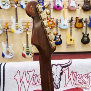 Fender Custom Shop Kyle McMillin Masterbuilt 1957 Stratocaster Brazilian Rosewood Neck Journeyman Relic Aged White Blonde - Image 11
