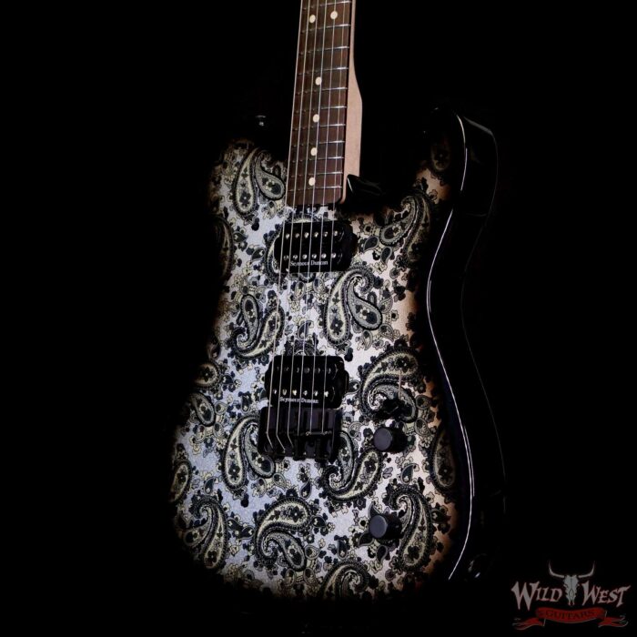 Fender Custom Shop Kyle McMillin Masterbuilt Telecaster HH Brazilian Rosewood Fingerboard NOS Black Paisley 7.30 LBS (US Only / No International Shipping) - Image 2
