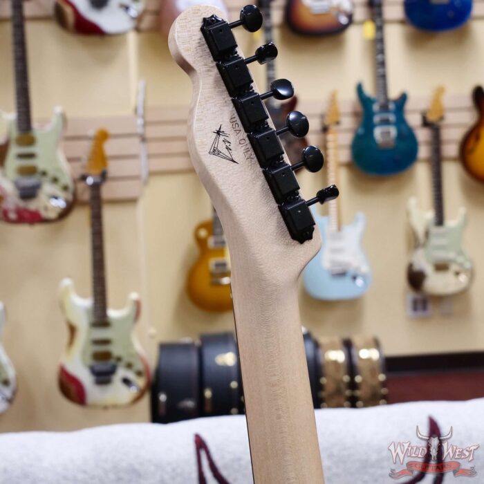 Fender Custom Shop Kyle McMillin Masterbuilt Telecaster HH Brazilian Rosewood Fingerboard NOS Black Paisley 7.30 LBS (US Only / No International Shipping) - Image 11