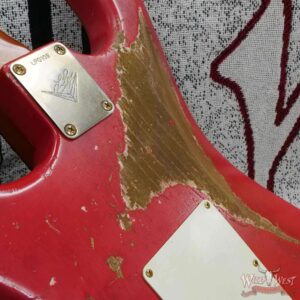 Fender Custom Shop Levi Perry Masterbuilt 1962 Stratocaster Brazilian Rosewood Board Heavy Relic Fiesta Red with Gold Hardware - Image 15