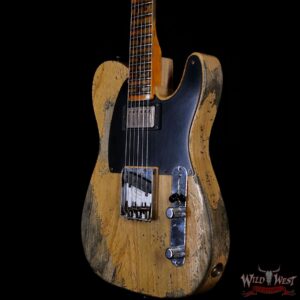 Fender Custom Shop Limited Edition1951 HS Telecaster Super Heavy Relic Hand-Wound Pickup Aged Natural - Image 2