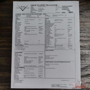 Fender Custom Shop Limited Edition1951 HS Telecaster Super Heavy Relic Hand-Wound Pickup Aged Natural - Image 17