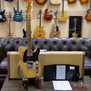Fender Custom Shop Limited Edition1951 HS Telecaster Super Heavy Relic Hand-Wound Pickup Aged Natural - Image 6