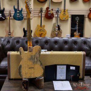 Fender Custom Shop Limited Edition1951 HS Telecaster Super Heavy Relic Hand-Wound Pickup Aged Natural - Image 11