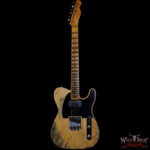 Fender Custom Shop Limited Edition1951 HS Telecaster Super Heavy Relic Hand-Wound Pickup Aged Natural - Image 3