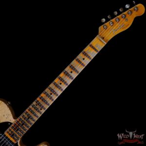 Fender Custom Shop Limited Edition1951 HS Telecaster Super Heavy Relic Hand-Wound Pickup Aged Natural - Image 4