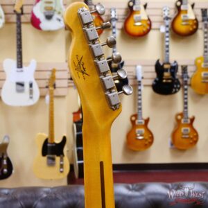 Fender Custom Shop Limited Edition 70th Anniversary Broadcaster (Telecaster) Journeyman Relic Nocaster Blonde R104408 - Image 6