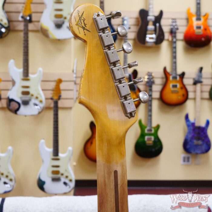 Fender Custom Shop Limited Edition Fat 50s Stratocaster Relic Wide Fade Chocolate 2-Color Sunburst - Image 11