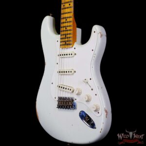 Fender Custom Shop Limited Edition Fat 50s Hand-Wound Stratocaster Relic Aged India Ivory - Image 2