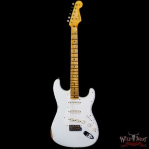 Fender Custom Shop Limited Edition Fat 50s Hand-Wound Stratocaster Relic Aged India Ivory - Image 3