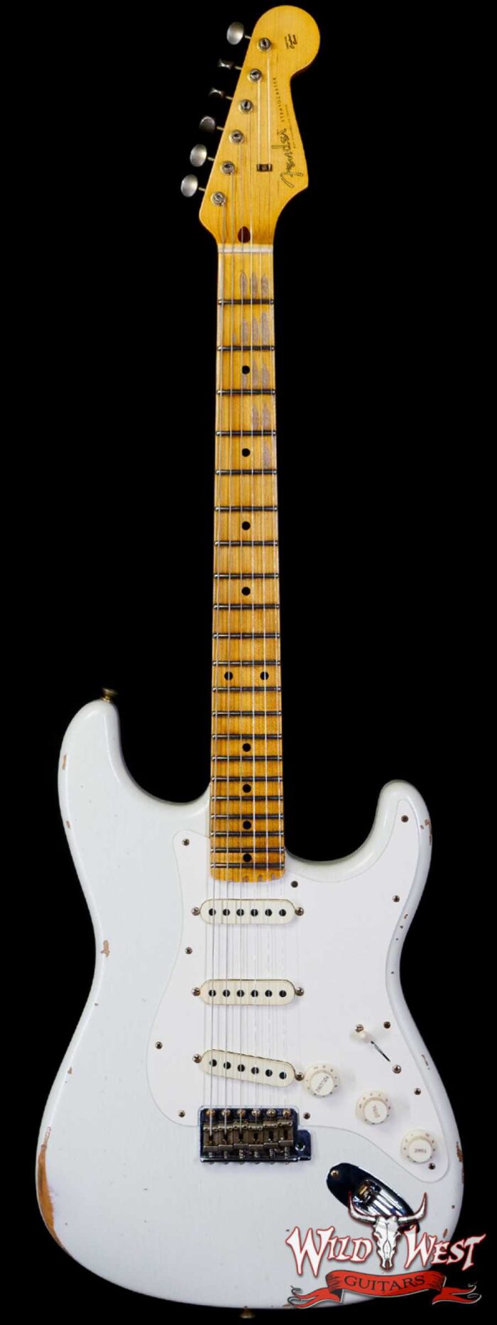Fender Custom Shop Limited Edition Fat 50s Hand-Wound Stratocaster Relic Aged India Ivory - Image 1