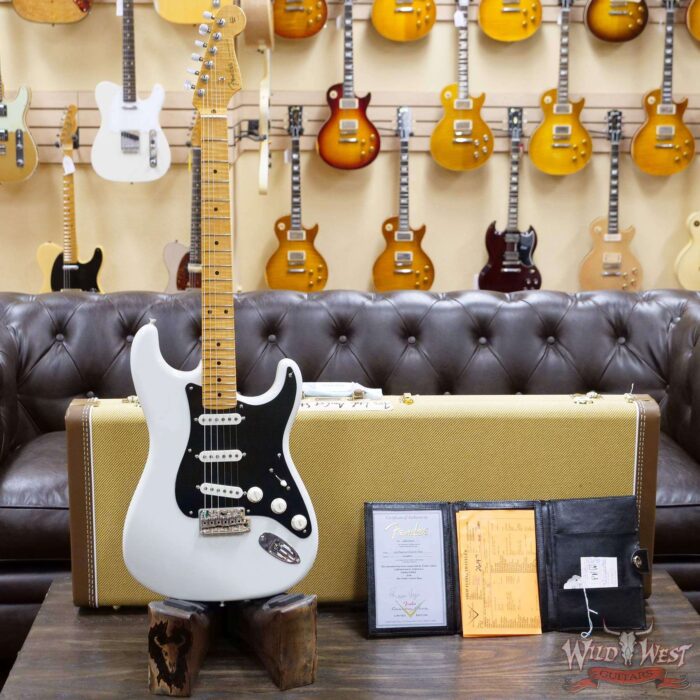 Fender Custom Shop Limited American Custom Stratocaster NOS Flame Maple Neck Hand-Wound Pickups 55’ Desert Tan - Image 6