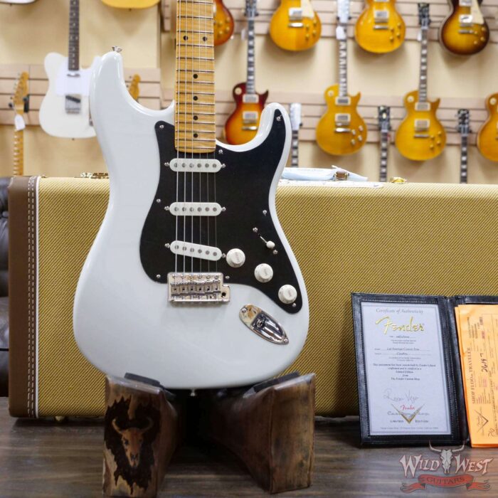 Fender Custom Shop Limited American Custom Stratocaster NOS Flame Maple Neck Hand-Wound Pickups 55’ Desert Tan - Image 8