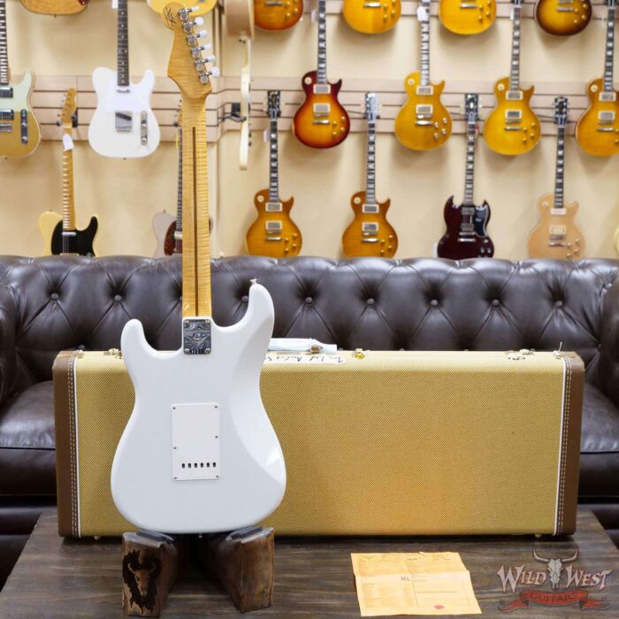 Fender Custom Shop Limited American Custom Stratocaster NOS Flame Maple Neck Hand-Wound Pickups 55’ Desert Tan - Image 9